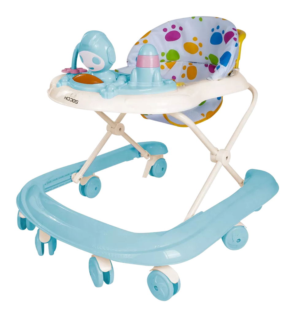 Andadera Musical Plegable Para Bebe Juguete Educativo Interactiva Azul