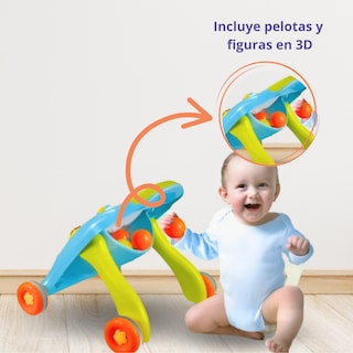Foto 3 | Caminadora Para Bebés Multifunción Con Luces Y Sonido