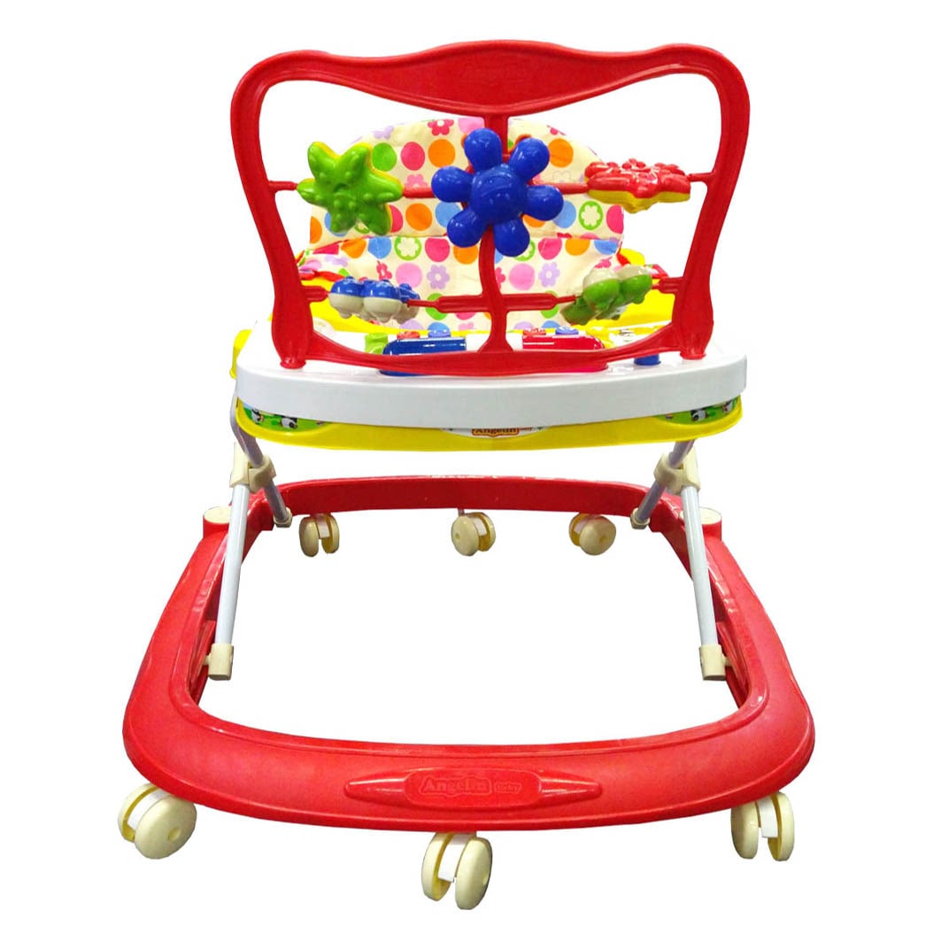 Andadera Angelin Economica Tablero Notas Rojas $929