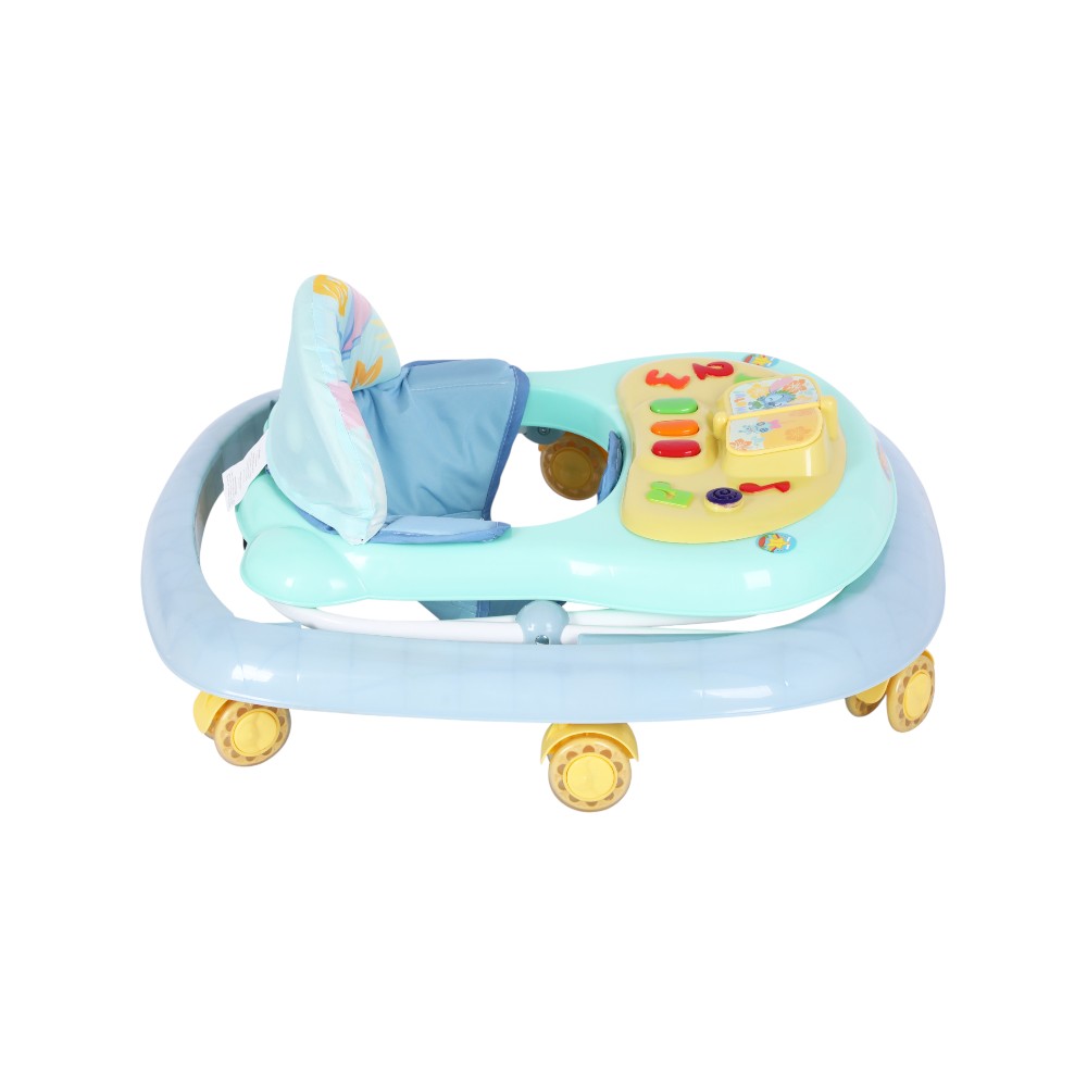 Foto 6 pulgar | Andadera Stitch Disney Baby Musical Azul
