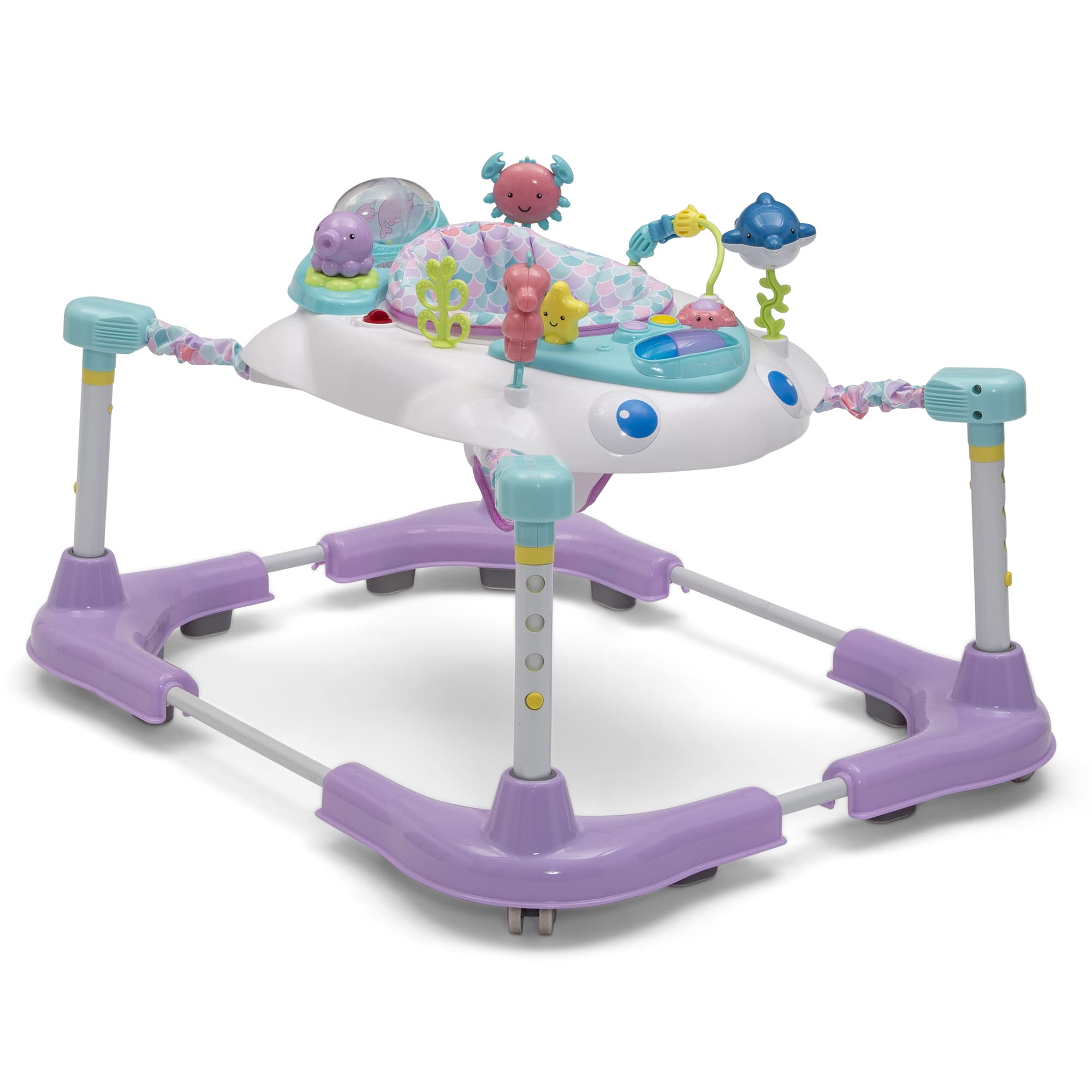 Foto 2 pulgar | Balanceador Baby Walker Delta Children Learn2walk, Color Morado - Venta Internacional.