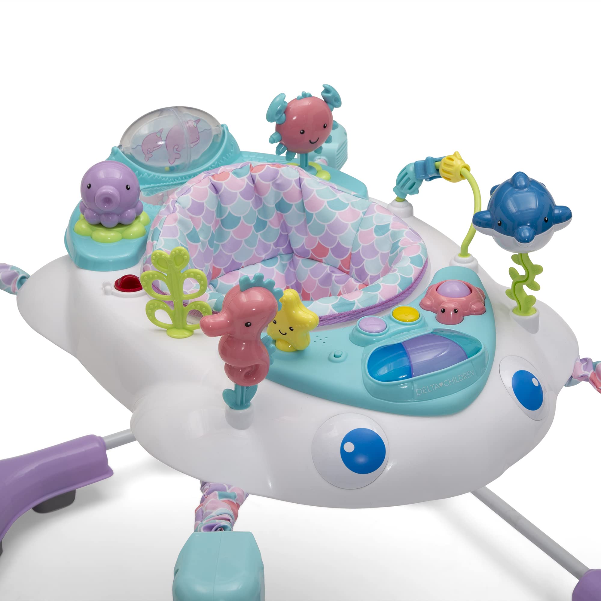Foto 5 pulgar | Balanceador Baby Walker Delta Children Learn2walk, Color Morado - Venta Internacional.