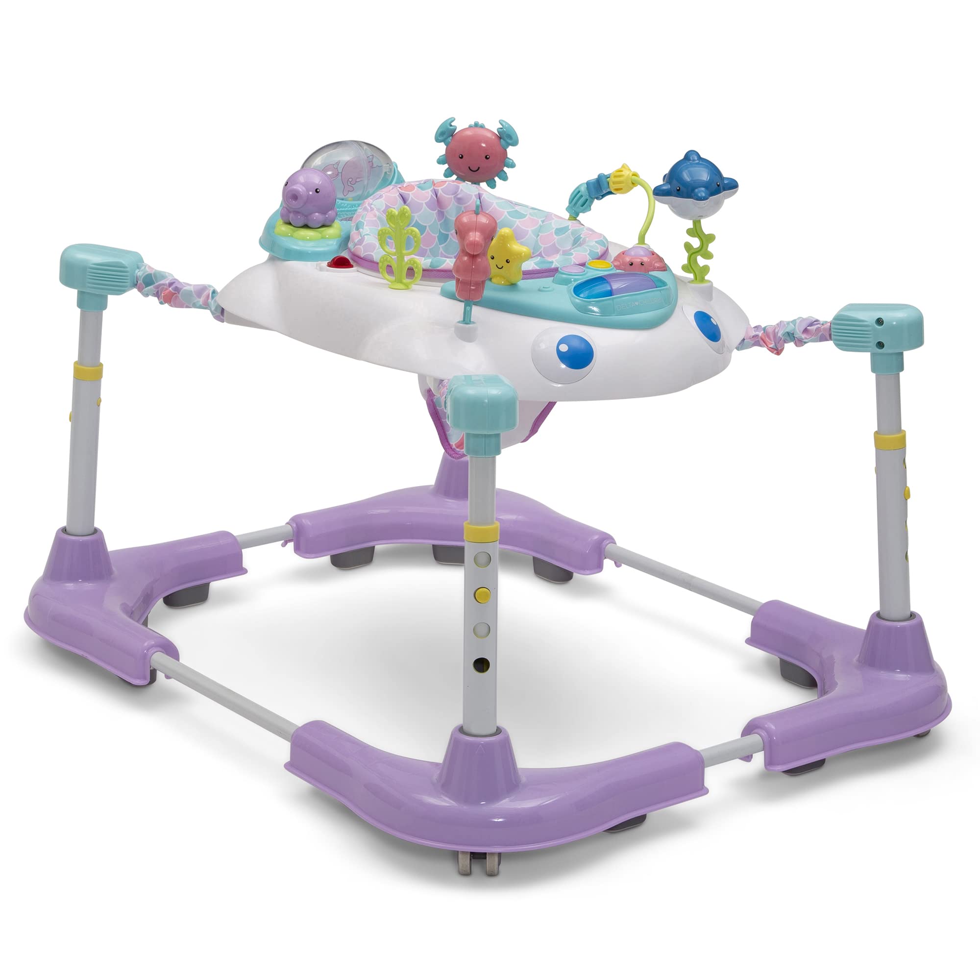 Foto 6 pulgar | Balanceador Baby Walker Delta Children Learn2walk, Color Morado - Venta Internacional.