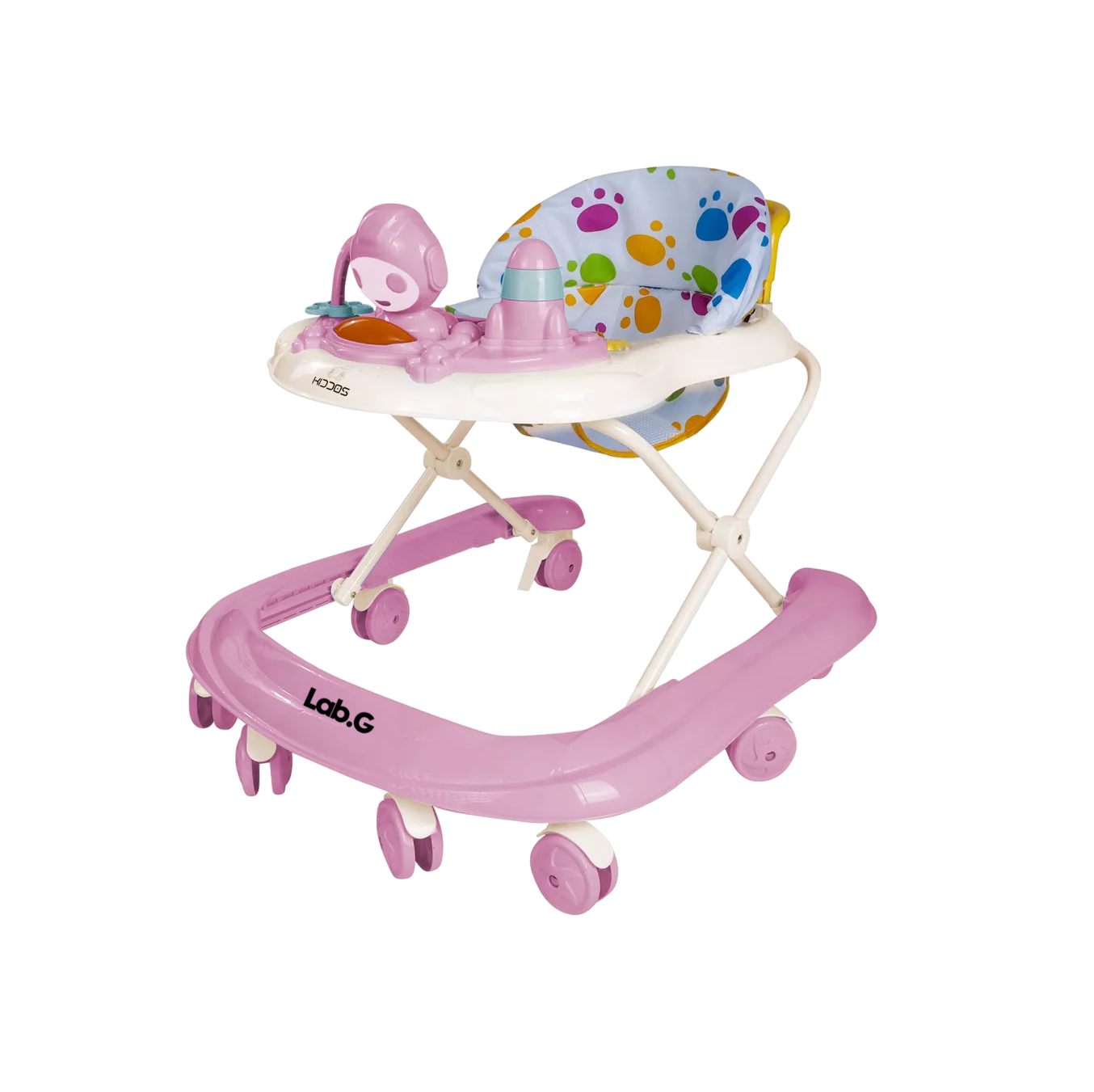 Andadera Musical Plegable Lab.g Para Bebe Juguete Educativo Interactiva Rosa