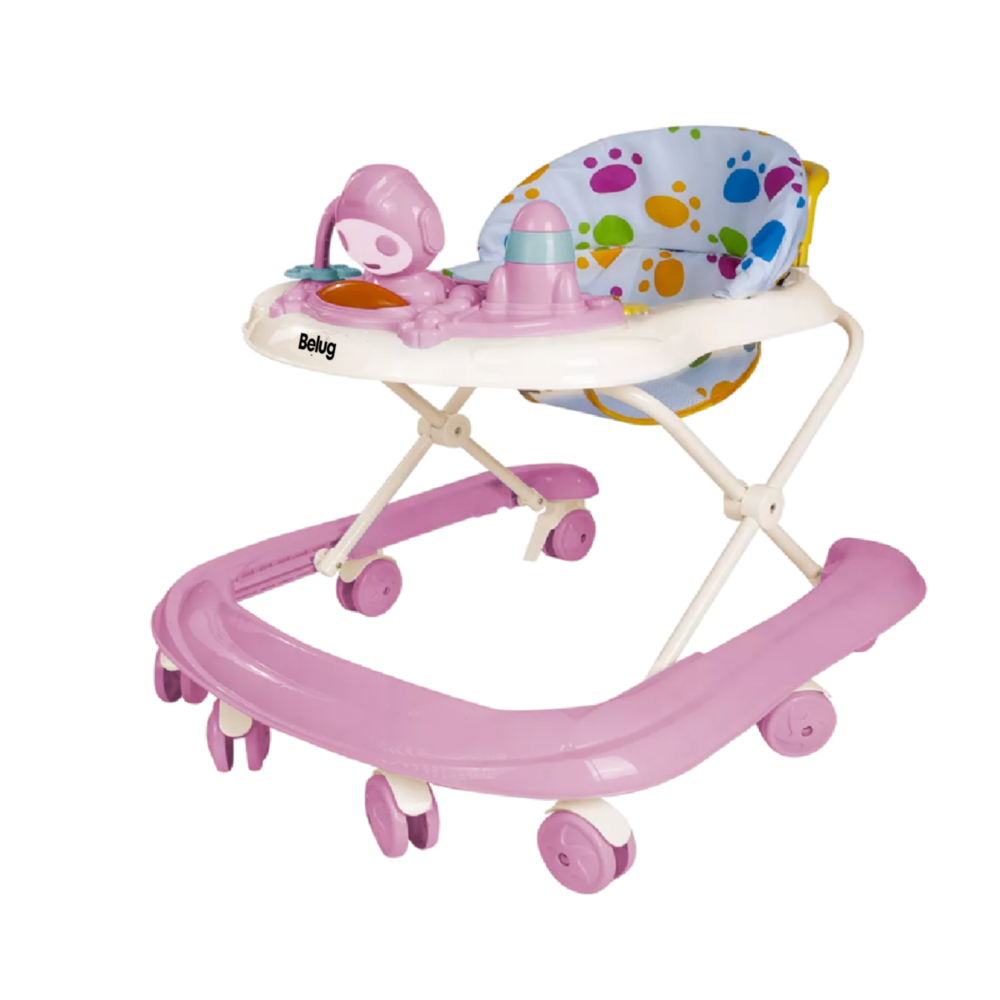 Foto 1 | Andadera Musical Plegable Para Bebe Juguete Educativo Interactiva, Belug Rosa