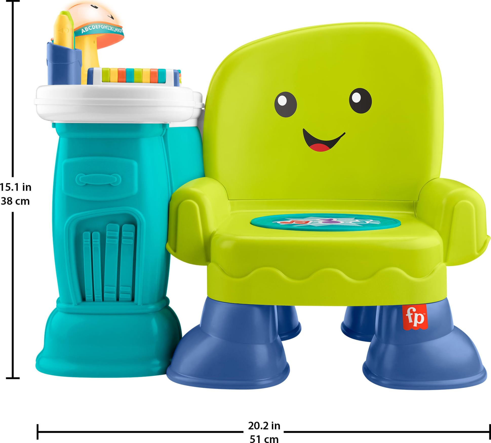 Foto 7 pulgar | Silla De Juguete Fisher-price Laugh & Learn Song & Story Para Niños Pequeños - Venta Internacional.