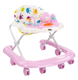 Foto 1 | Andadera Musical De Bebé Interactiva Plegable Portátil, Belug Rosa