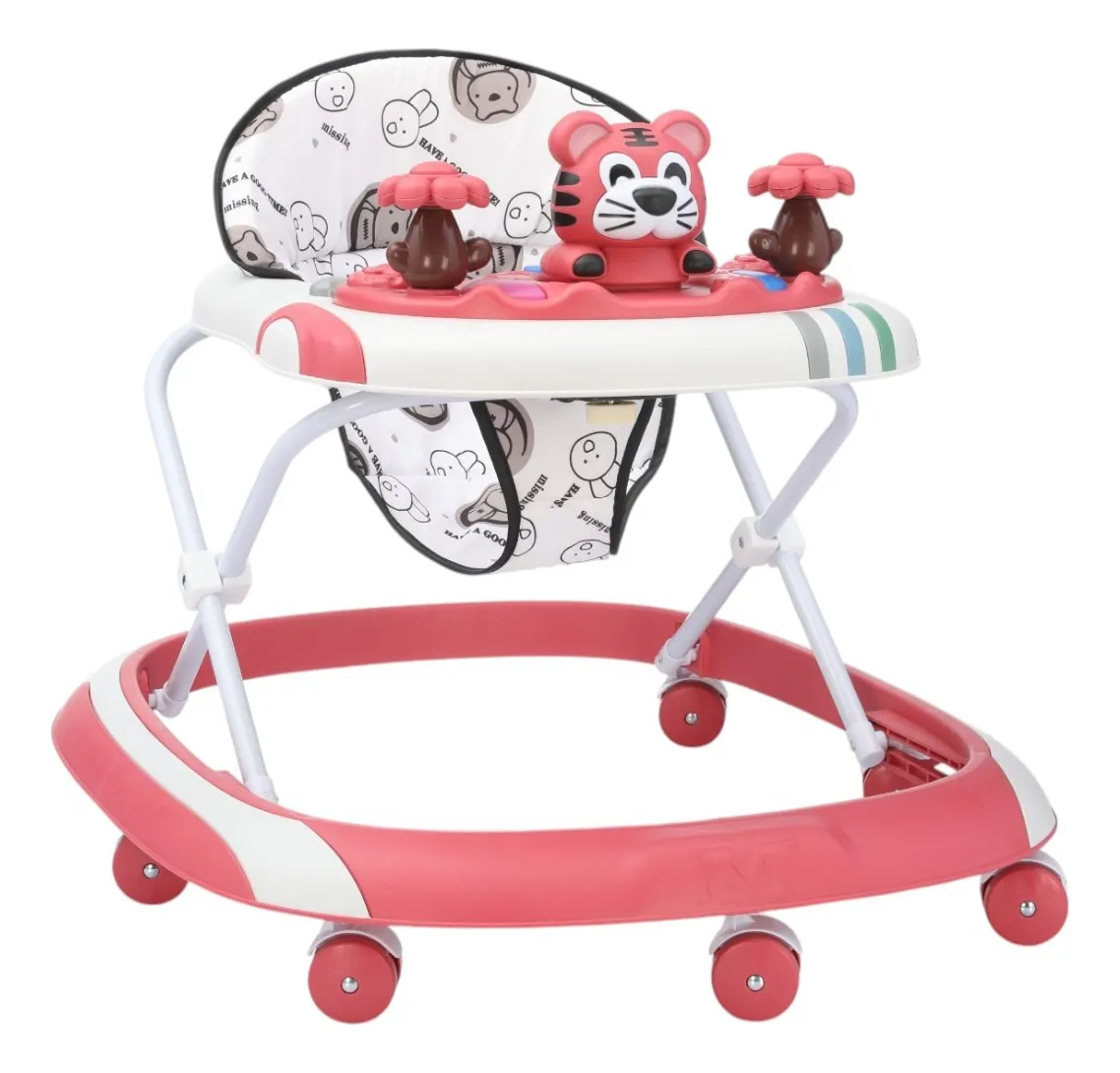 Foto 1 | Andadera Para Bebé Aeiou A026 Diseño Ergonómico Rosa