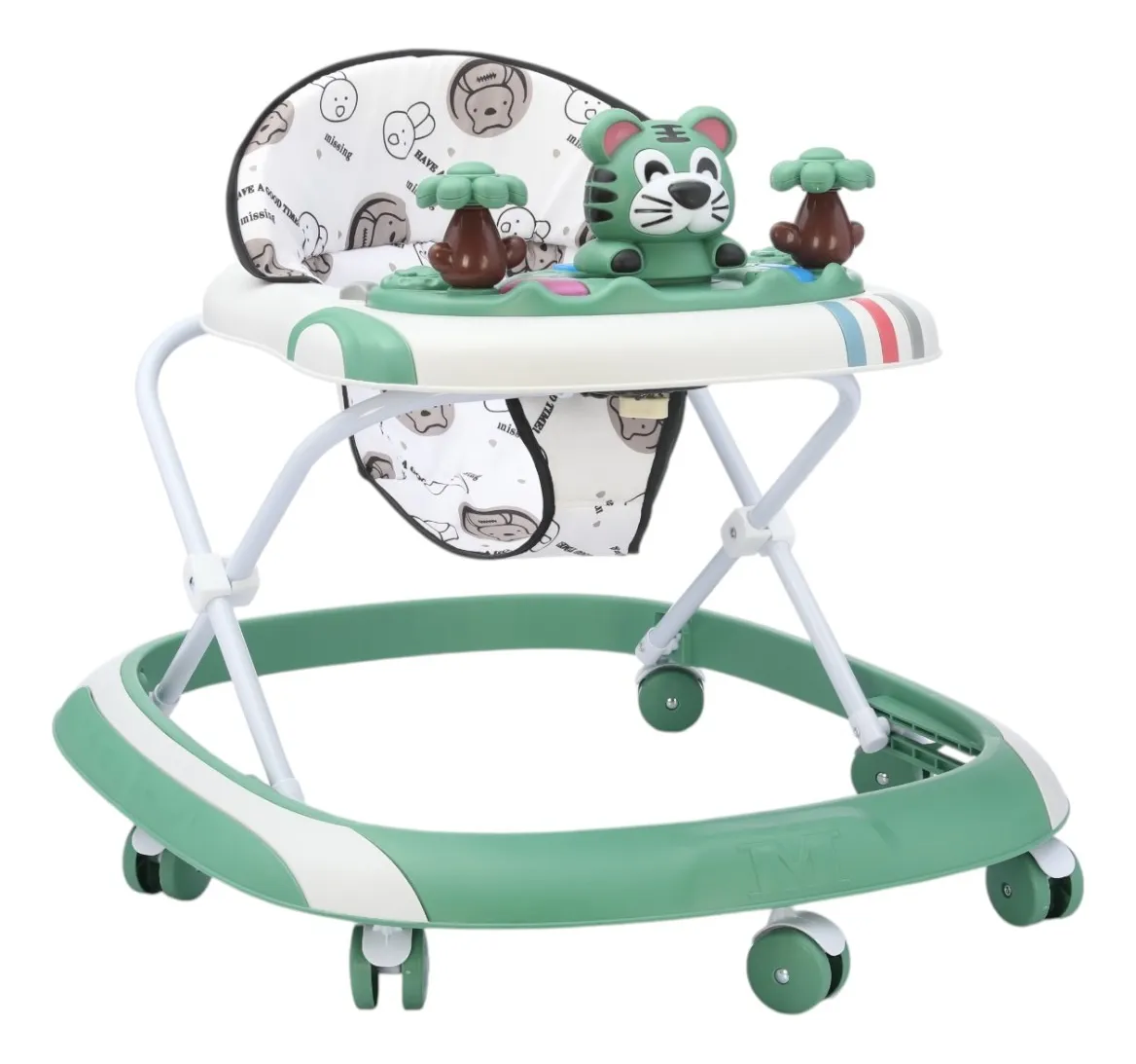 Foto 1 | Andadera Para Bebé Aeiou A026 Diseño Ergonómico Verde