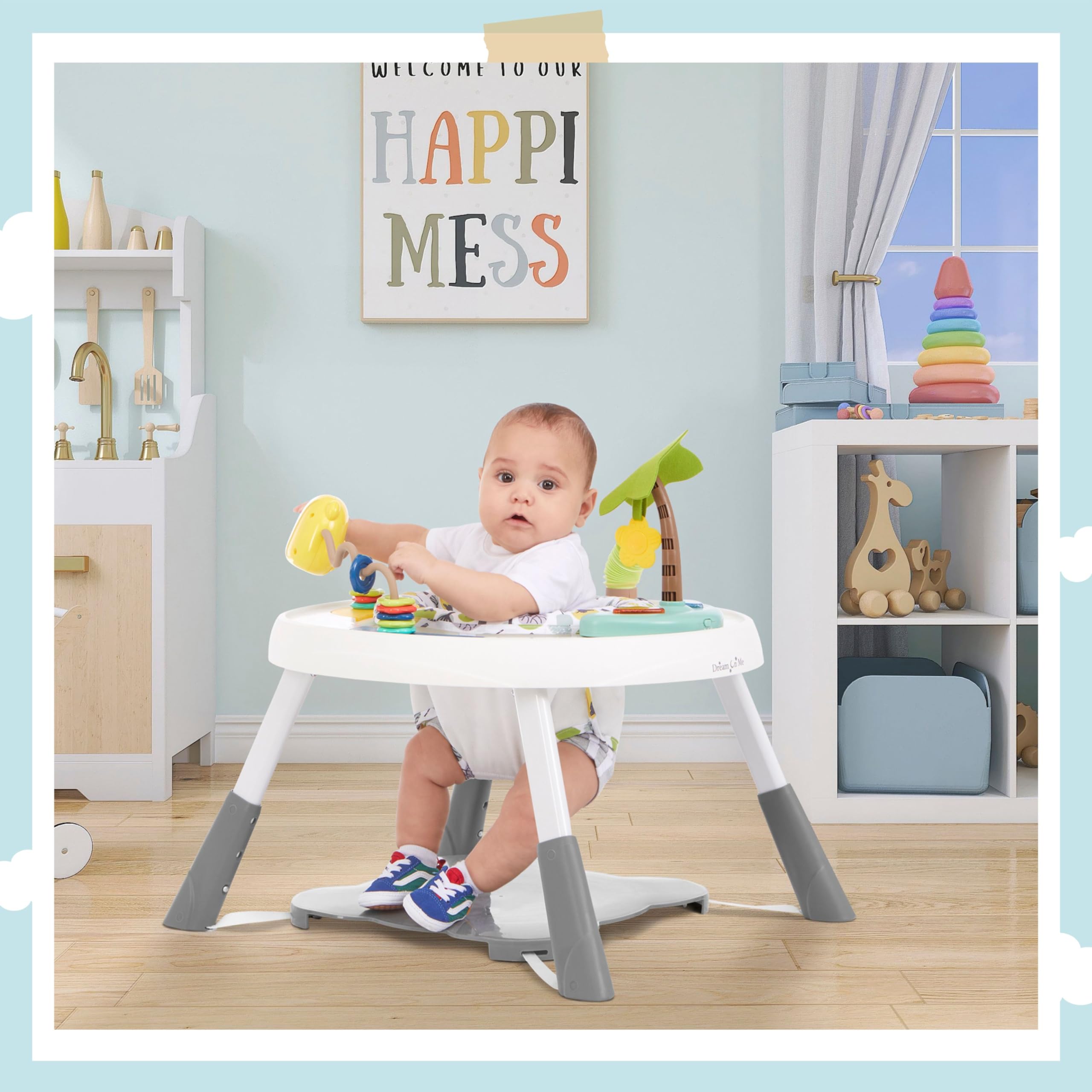 Foto 2 | Centro De Actividades Dream On Me Curio Sit N Seek Lime - Venta Internacional.