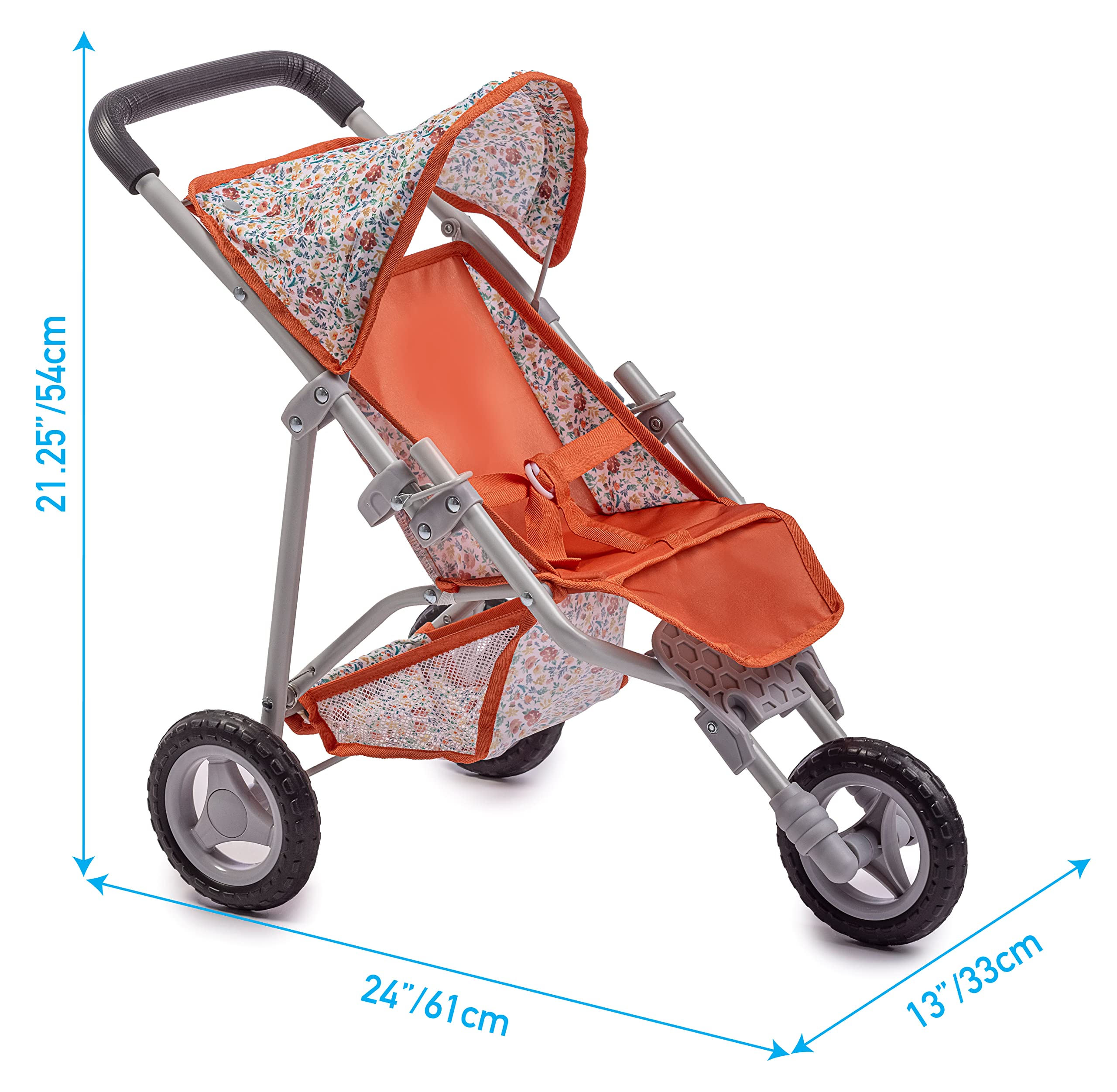 Foto 8 pulgar | Stroller Jc Toys Berenguer Boutique Nature J-jogger, Color Rojo, Más De 3 Años - Venta Internacional.