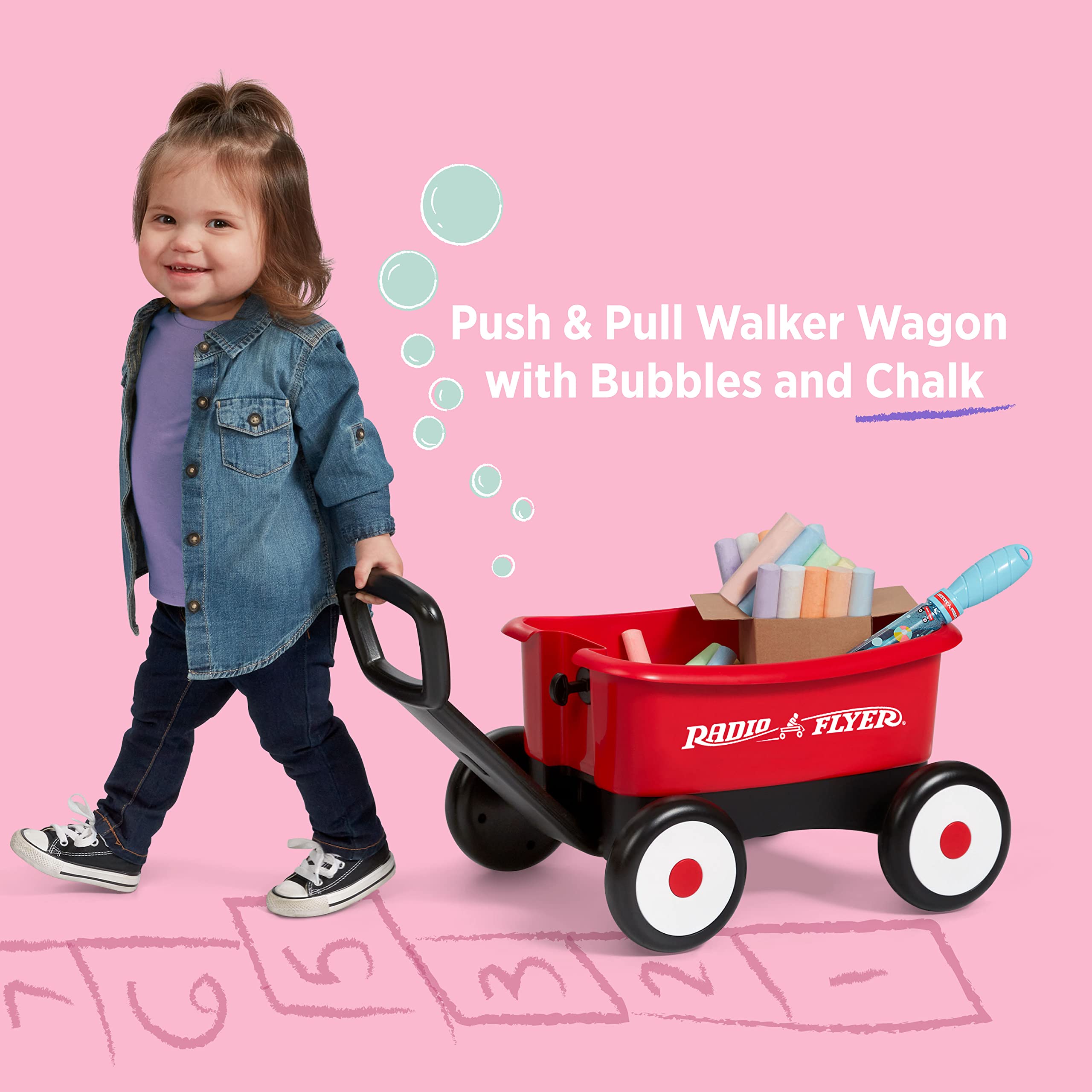 Foto 7 pulgar | Folleto Wagon Radio Summertime Fun My 1st Con Burbujas Y Tiza - Venta Internacional.