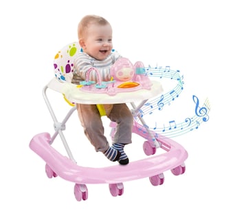 Foto 1 | Andadera Musical Bebé Juguetes Interactiva Plegable Portátil
