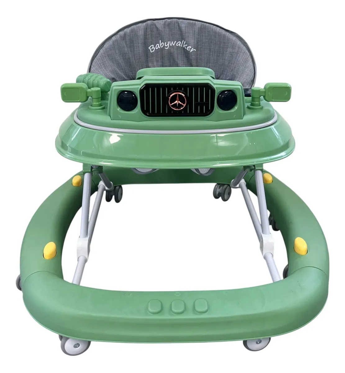 Foto 2 pulgar | Andadera Para Bebé Aeiou A016 Diseño De Carro Verde
