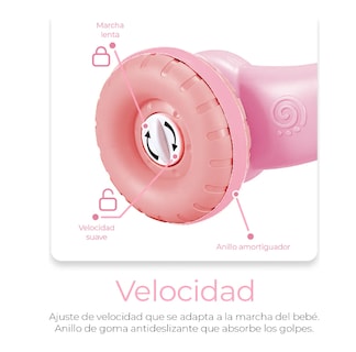 Foto 6 | Andadera De Bebé 2 En 1 Musical Con Juguetes Niños Portátil
