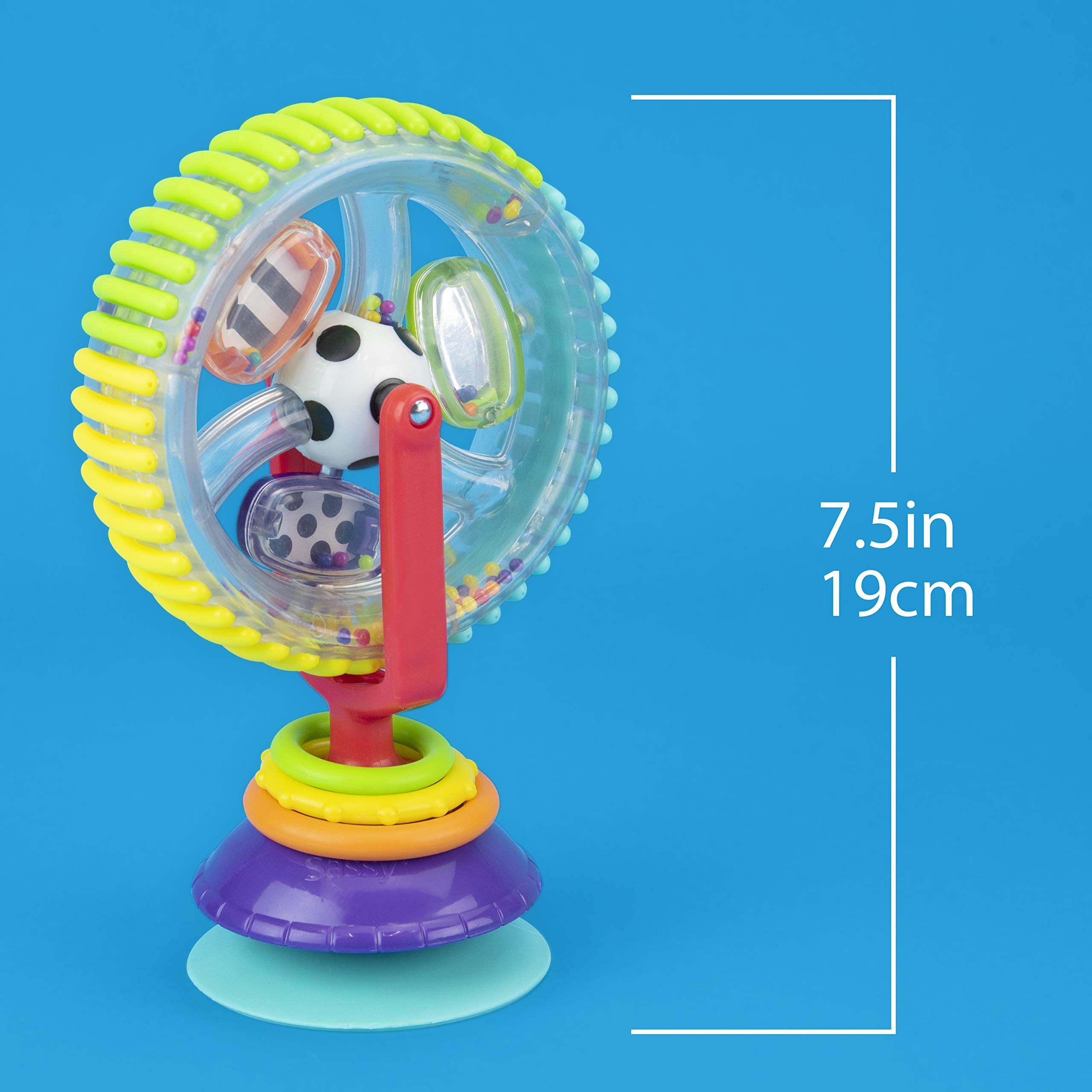 Foto 4 pulgar | Bandeja Para Trona De Juguete Sassy Wonder Wheel Spinning Durante Más De 6 Meses - Venta Internacional.