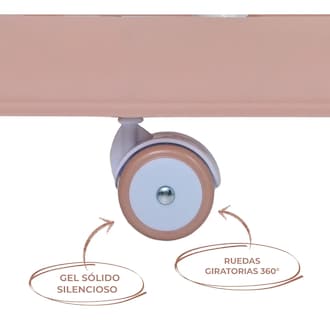 Foto 5 | Andadera Para Bebé Aeiou A003 Tablero Juguete De Helicóptero Rosa
