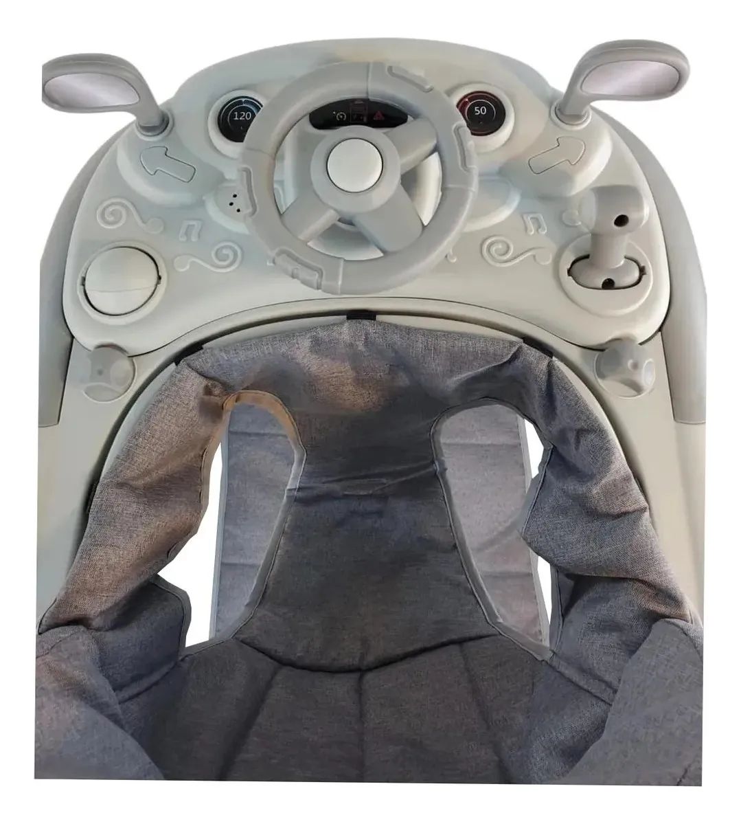Foto 2 | Andadera Para Bebé Confety Baby Walker Anme007 Caminadora Gris