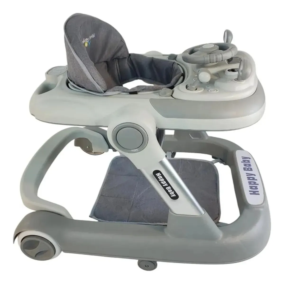 Foto 6 pulgar | Andadera Para Bebé Confety Baby Walker Anme007 Caminadora Gris