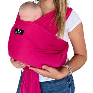Foto 4 | Fular Ergonómico Suave Bebé Y Recién Nacido Mãe Baby Portabebé (fucsia) Hasta 10kg Hecho 100% En México