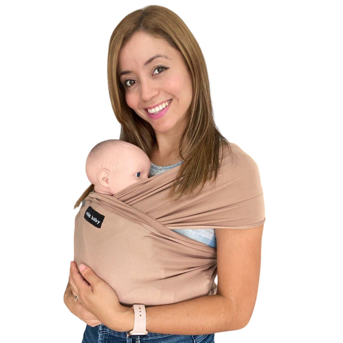 Fular Ergonómico para Bebé Y Recién Nacido Mae Baby () Hasta 10 kg