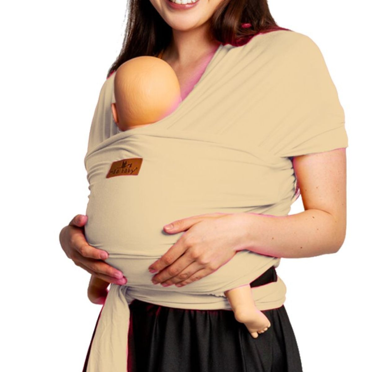 Foto 1 | Fular para Bebé Mae Baby Algodón Premium Beige Fresco Hasta 10 kg