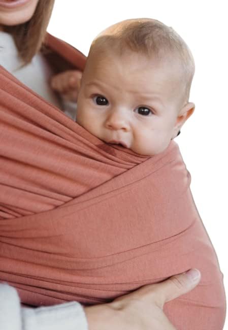 Foto 2 pulgar | Fular Ergonómico Suave para Bebé Mãe Baby Rosa Néctar