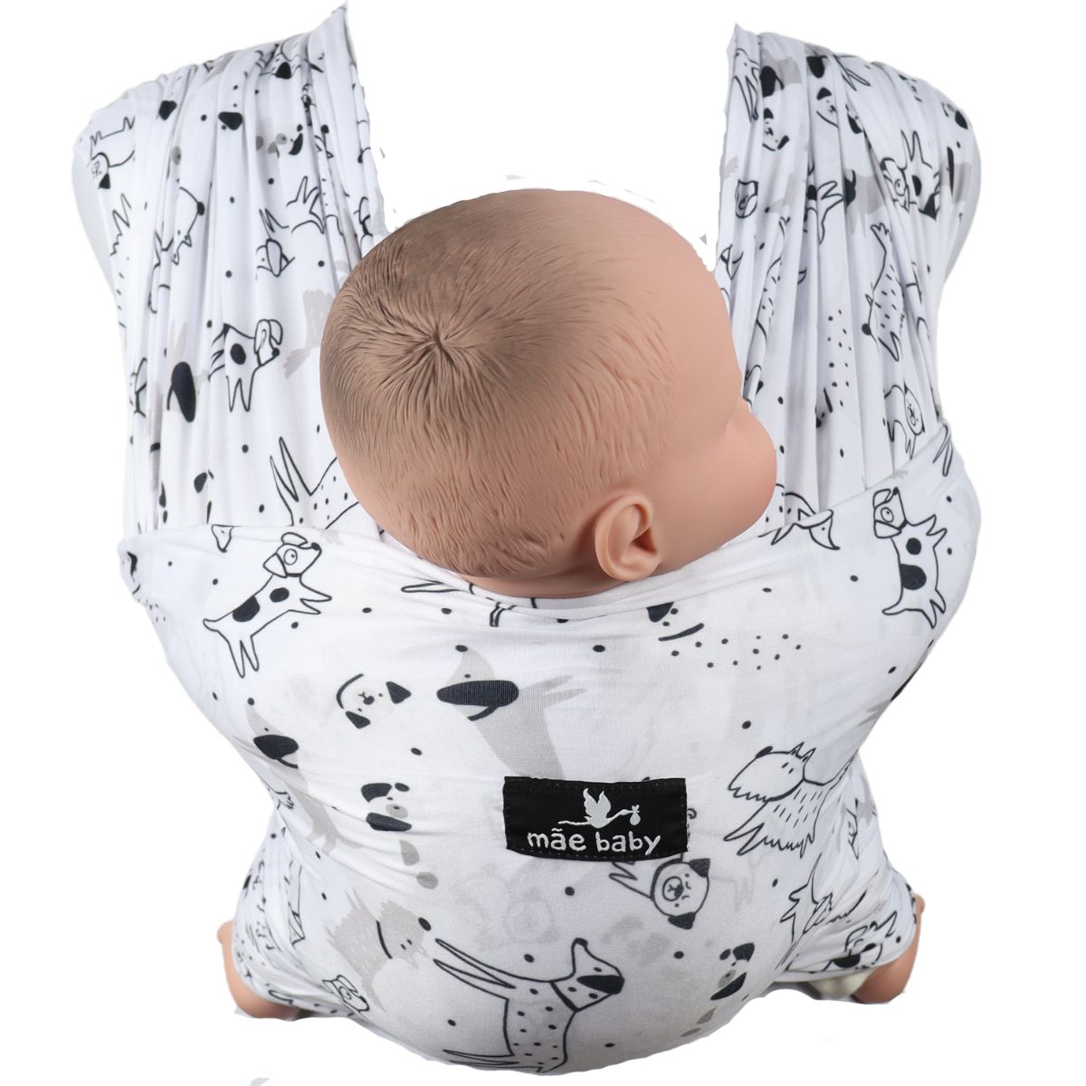 Foto 7 pulgar | Fular Ergonómico Suave para Bebés hasta 10kg  Mãe Baby