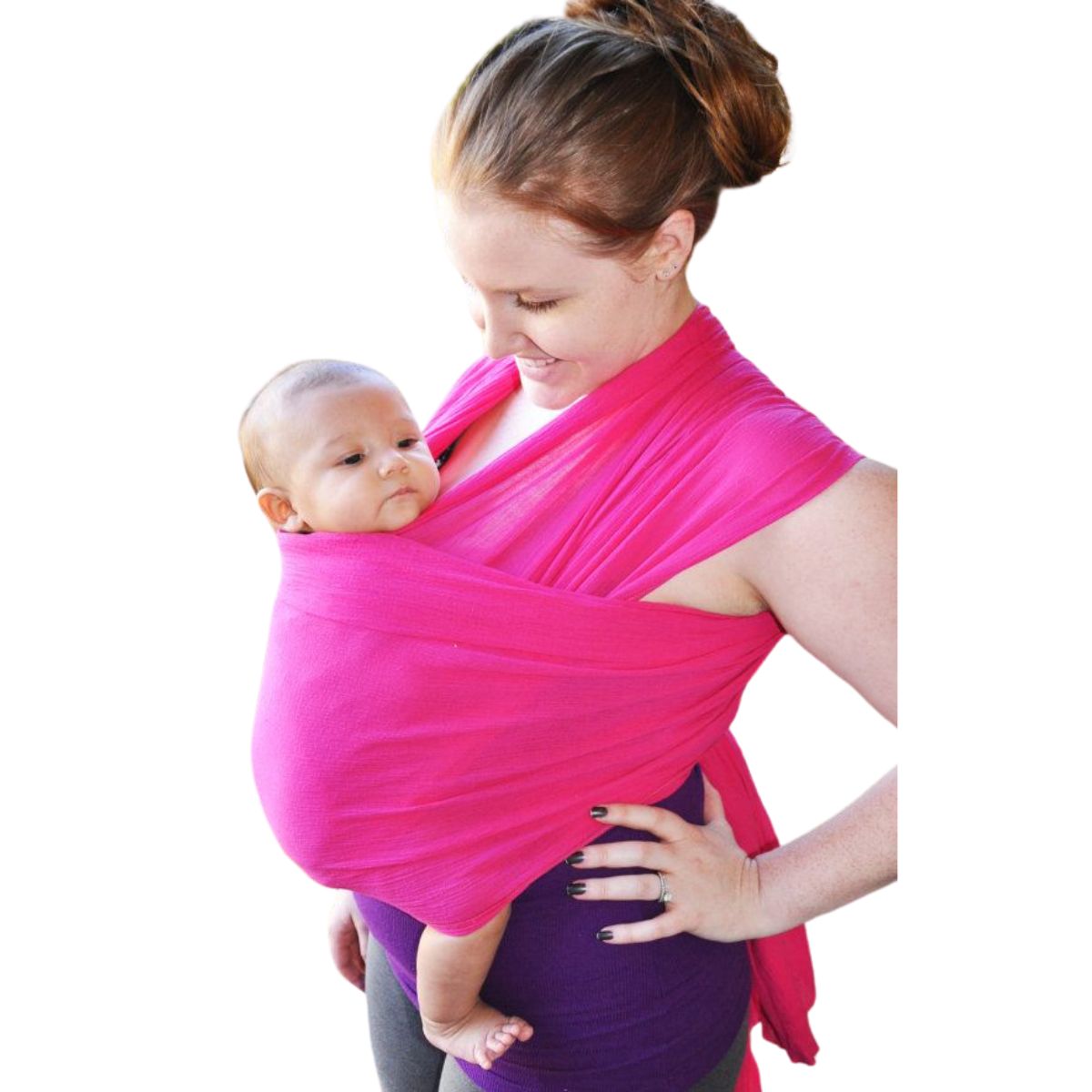 Foto 4 | Fular Ergonómico Vía Lácta Rosa para Bebé