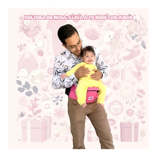 Foto 3 | Cangurera Ergonómica 5 Posiciones Ecobaby Original para Bebés