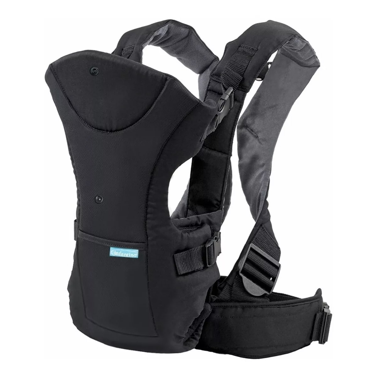 Cangurera para Bebé Flip Front 2 Back Infantino Negra $1,150