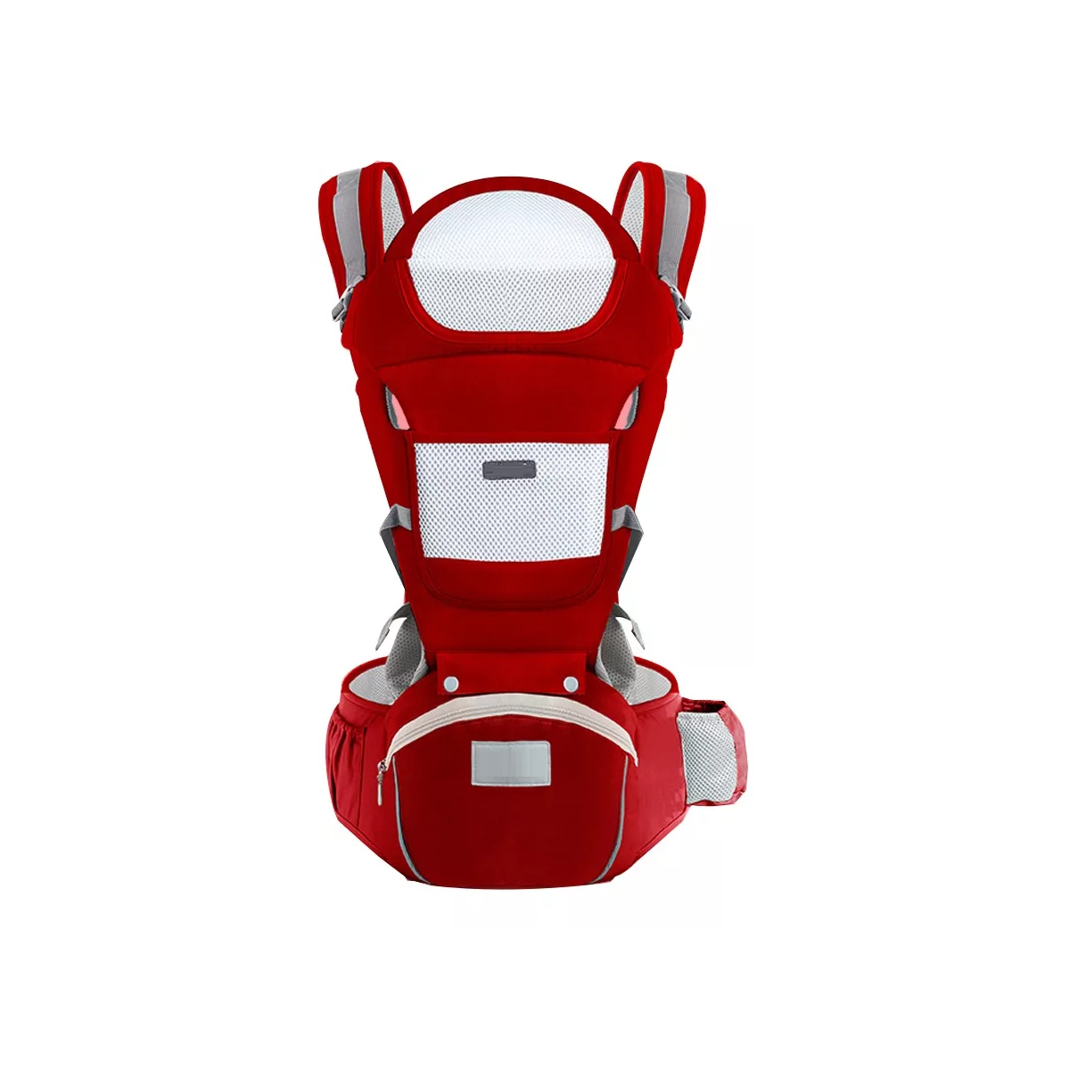 Foto 2 pulgar | Mochila Porta Bebes Ergonómica Multifuncional Eo Safe Imports ESI-11499 Rojo