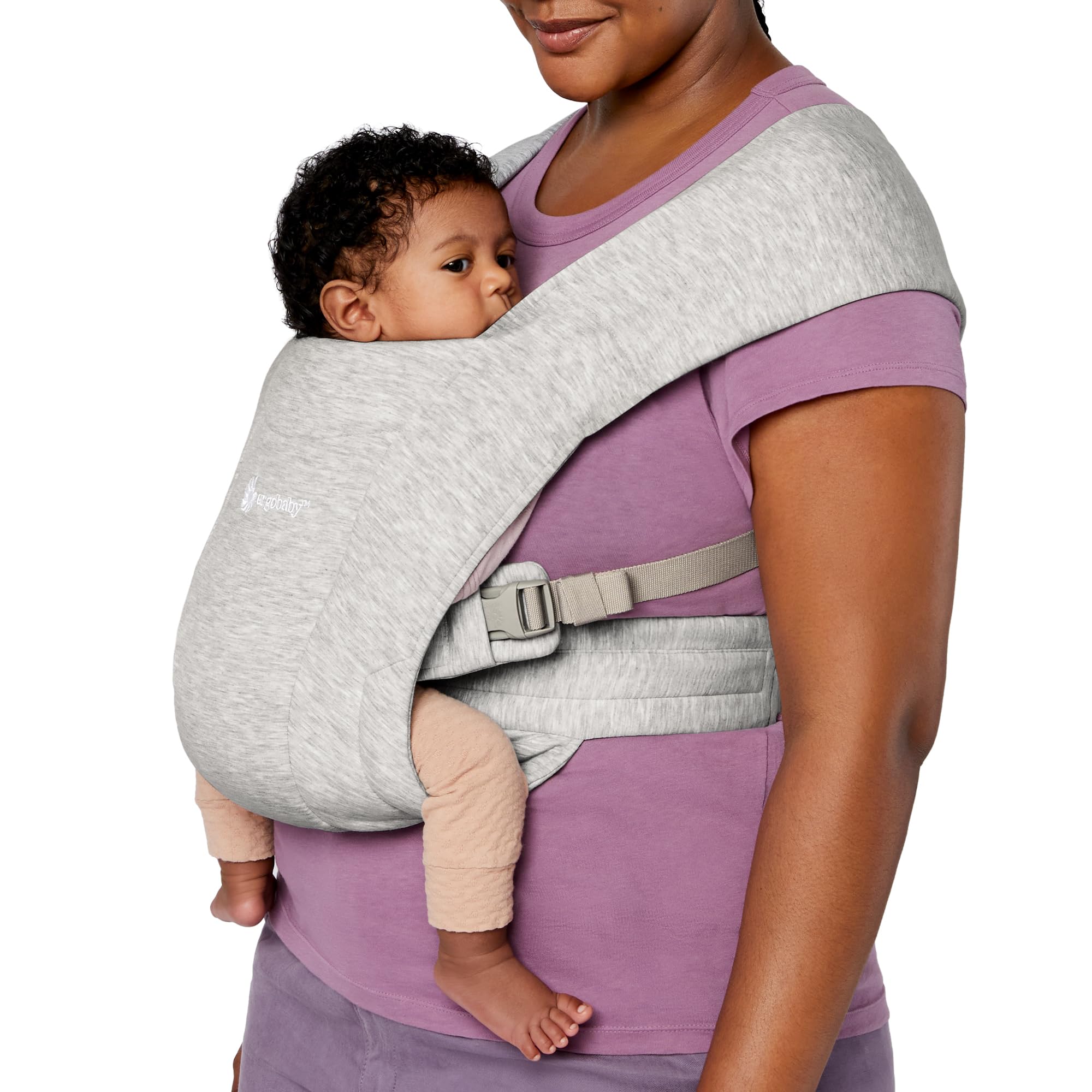 Foto 2 pulgar | Portabebés Ergobaby Embrace Cozy Para Recién Nacidos, Color Gris Suave - Venta Internacional.