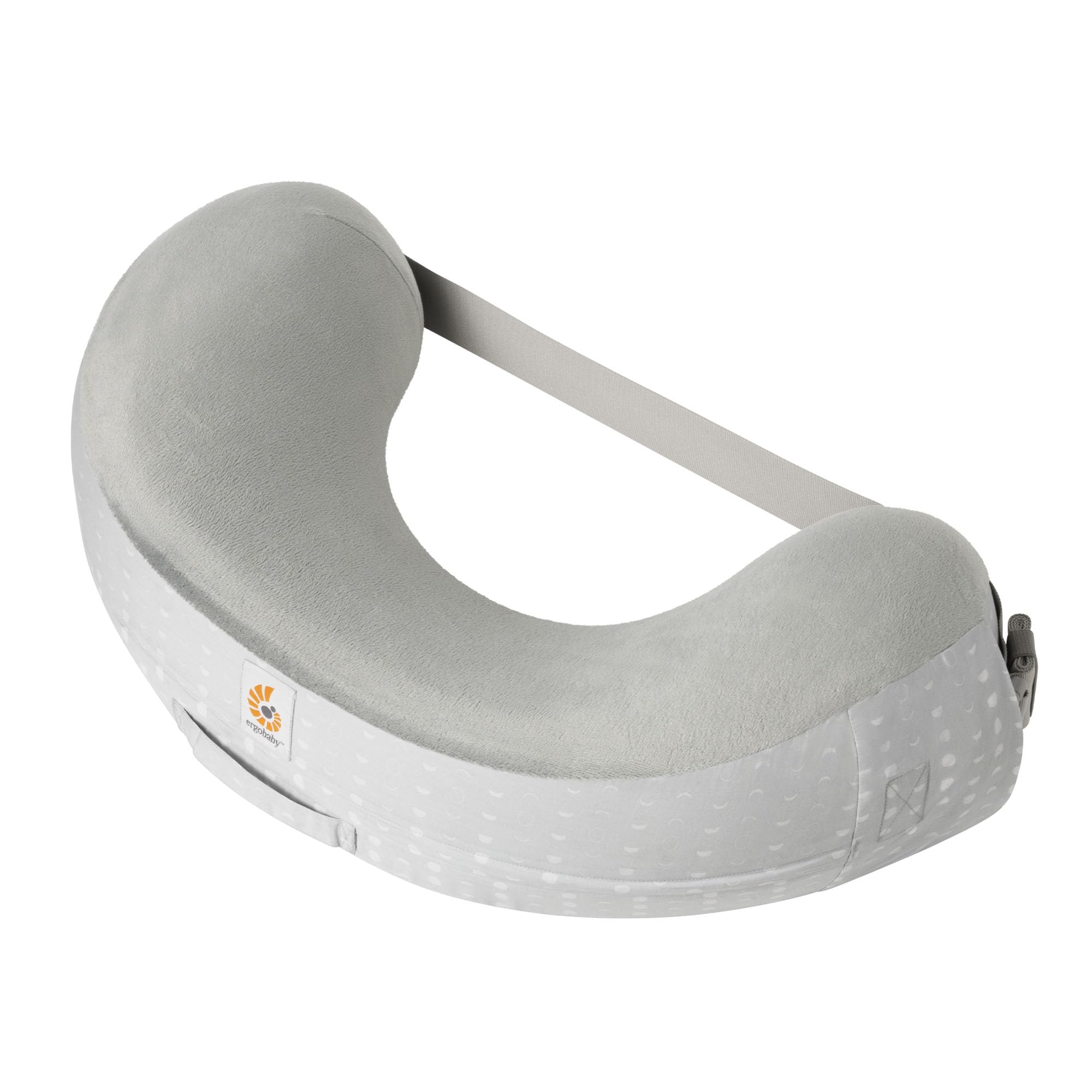 Foto 2 pulgar | Almohada De Lactancia Ergobaby Natural Curve Con Correa Moonlight Grey - Venta Internacional.