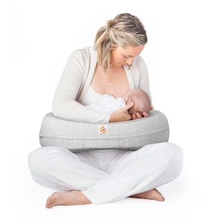 Foto 3 | Almohada De Lactancia Ergobaby Natural Curve Con Correa Moonlight Grey - Venta Internacional.