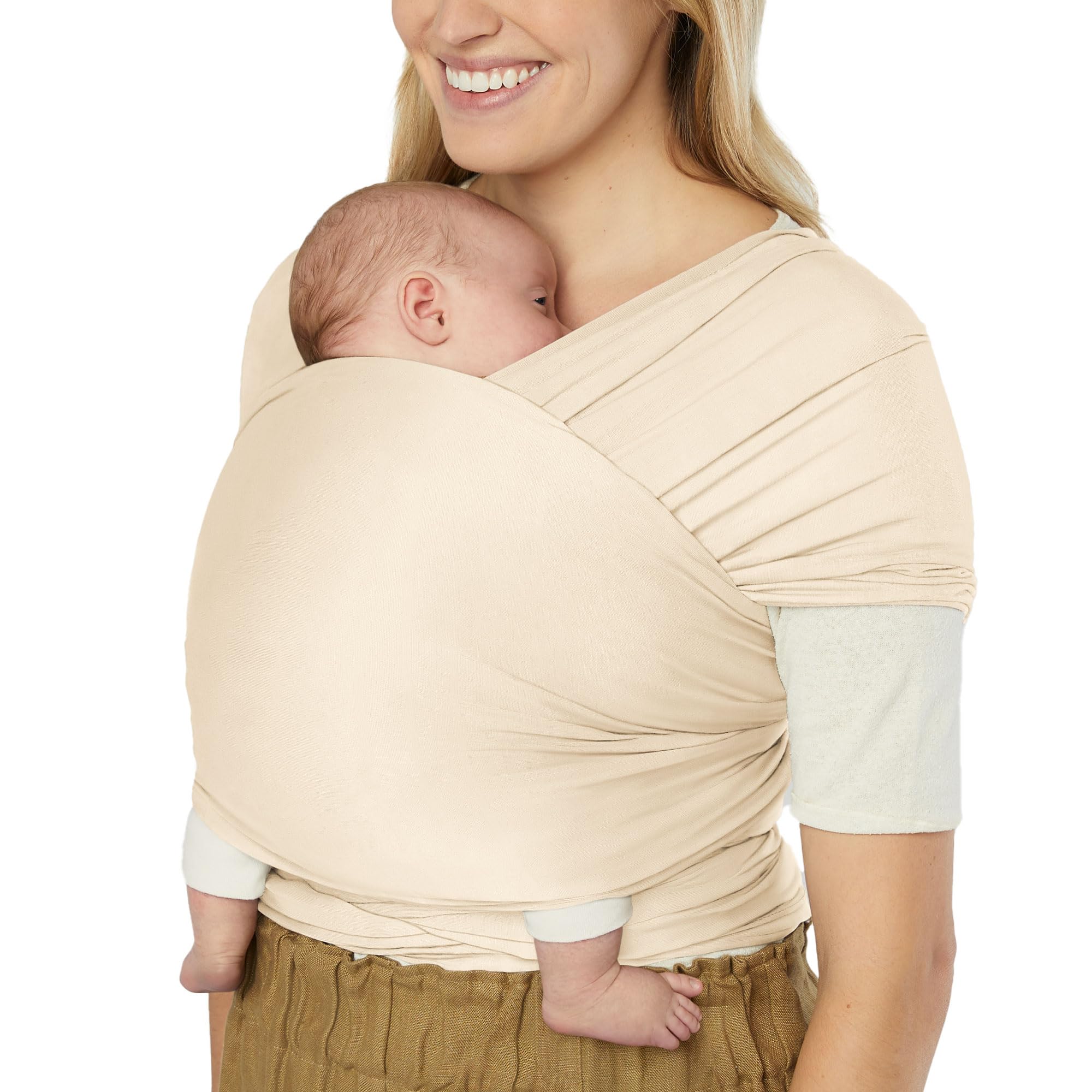 Foto 2 pulgar | Portabebés Wrap Ergobaby Sustainable Knit Aura Cream - Venta Internacional.