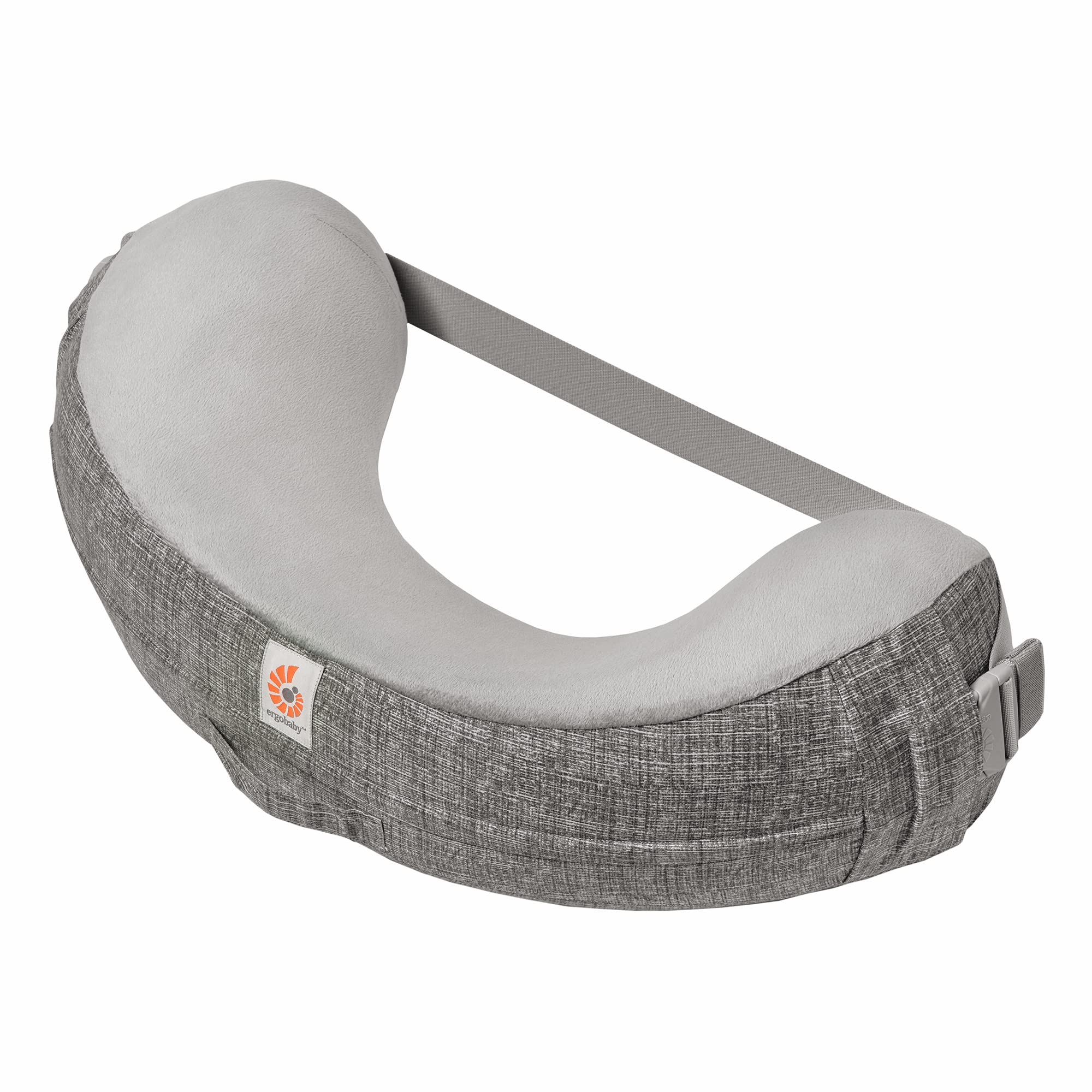 Foto 2 pulgar | Funda De Almohada De Lactancia Ergobaby Natural Curve Con Correa Gris - Venta Internacional.