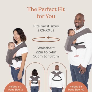 Foto 6 | Portabebés Wrap Ergobaby Embrace Cozy Newborn Blue - Venta Internacional.