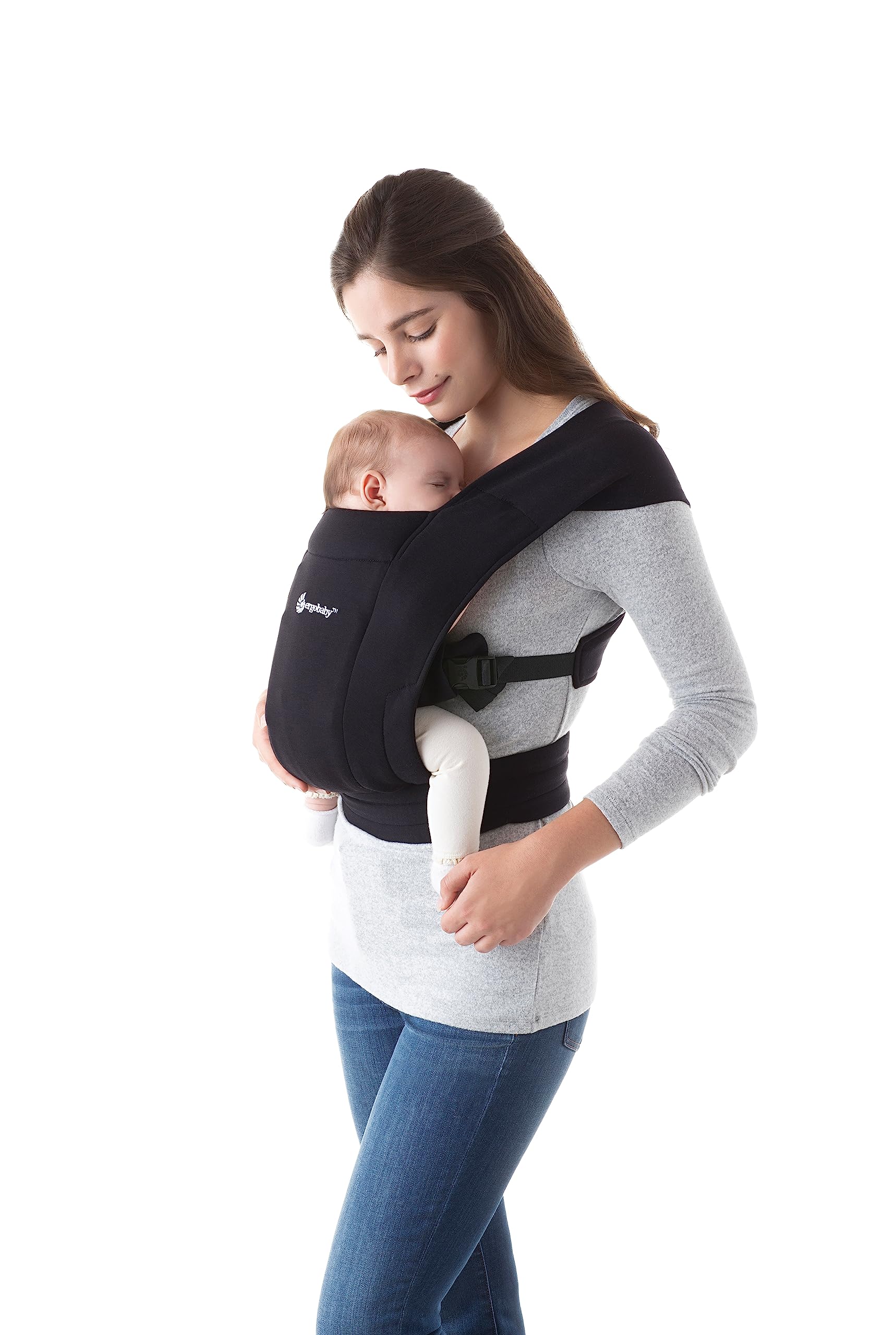 Foto 2 pulgar | Portabebés Ergobaby Embrace Cozy Newborn Pure Black - Venta Internacional.