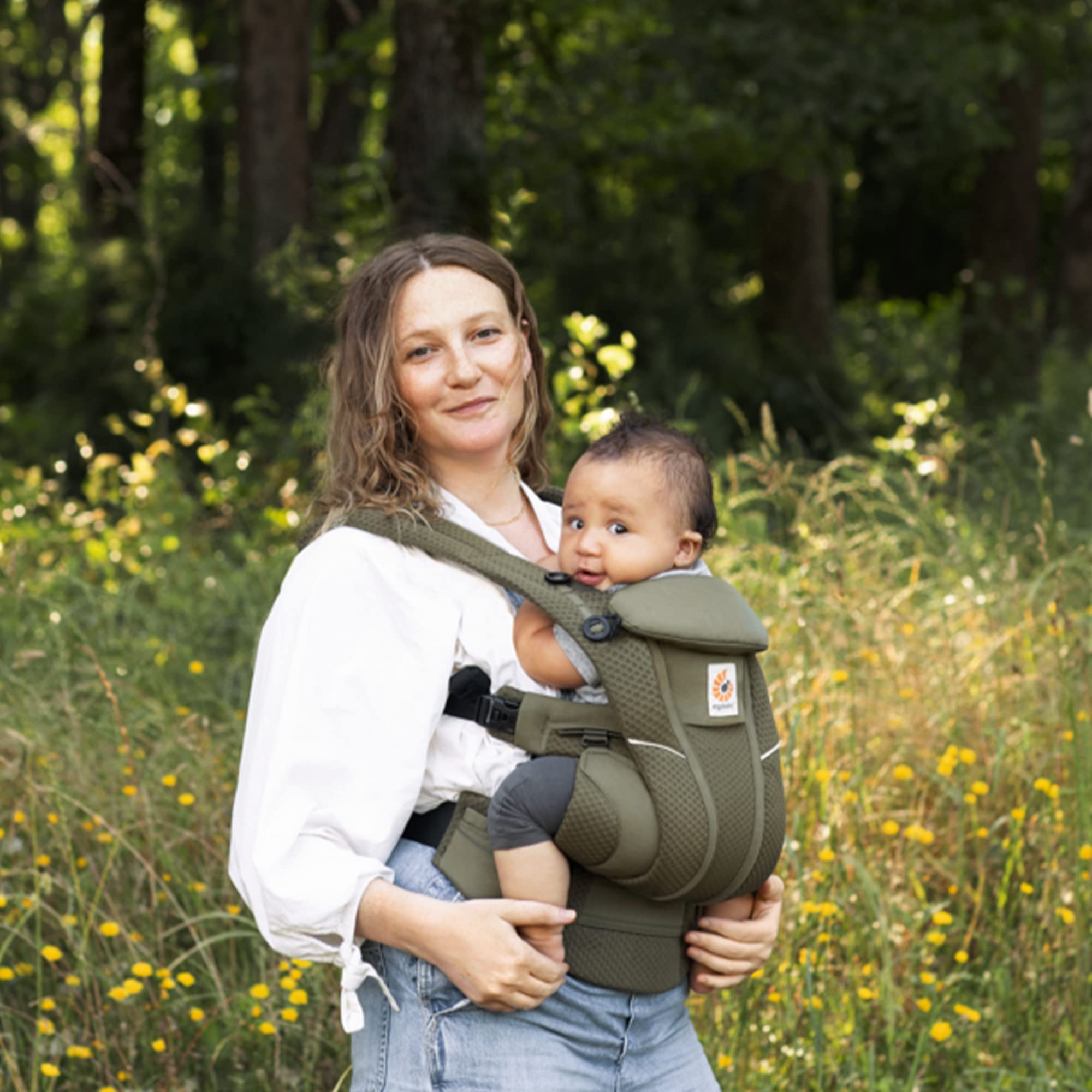 Foto 3 | Portabebés Ergobaby Omni Breeze Con Todas Las Posiciones - Venta Internacional.