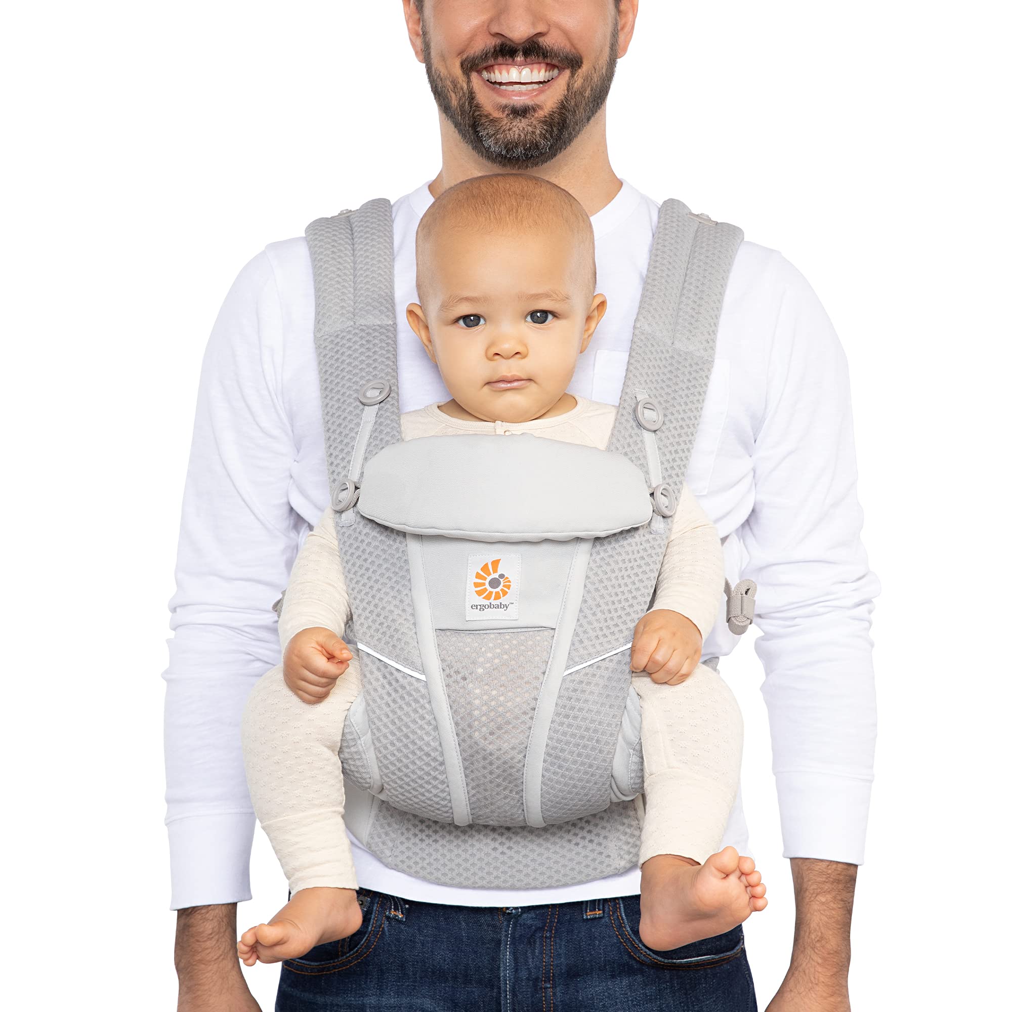 Portabebés Ergobaby Omni Breeze Con Todas Las Posiciones - Venta Internacional. $6,100