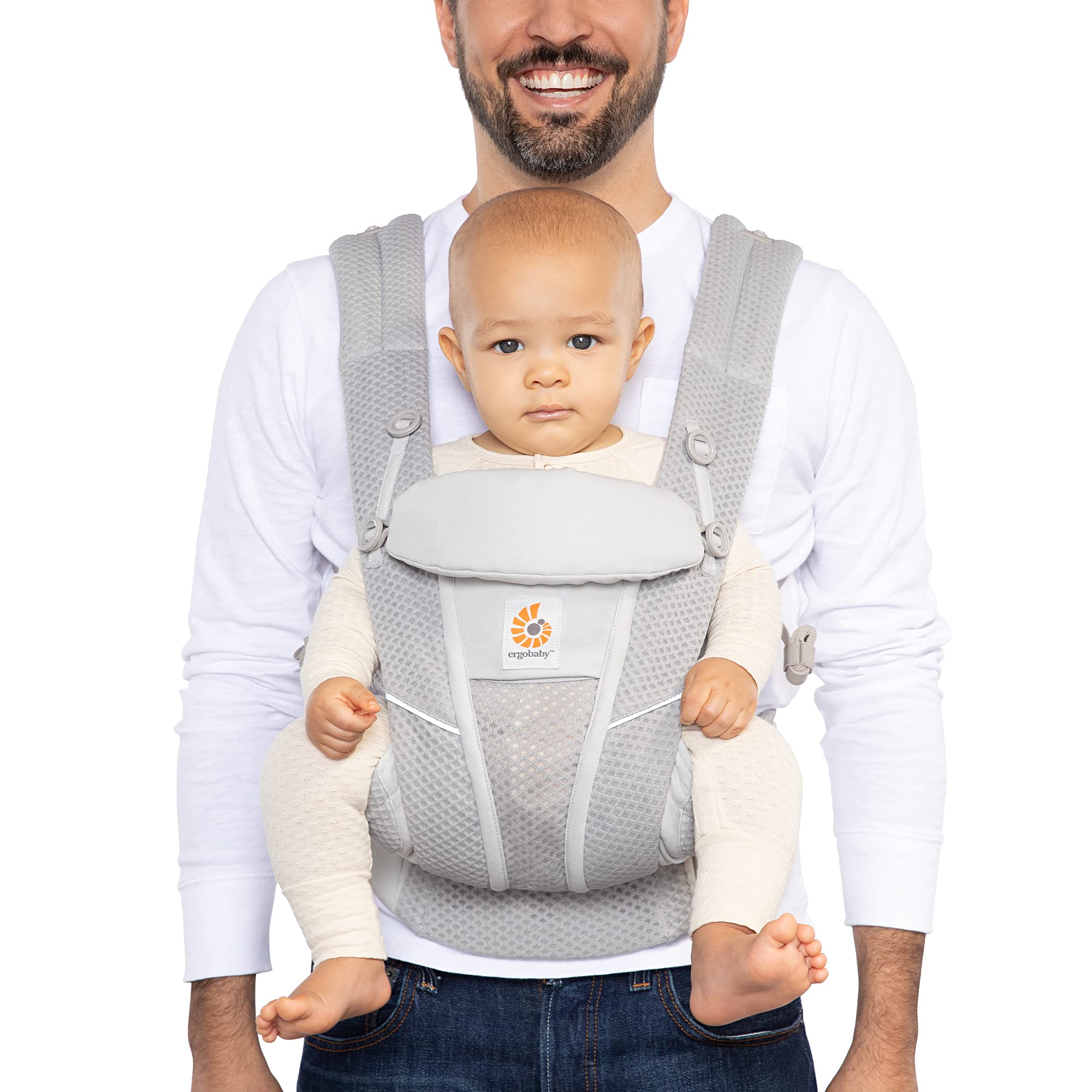 Foto 2 pulgar | Portabebés Ergobaby Omni Breeze Con Todas Las Posiciones - Venta Internacional.