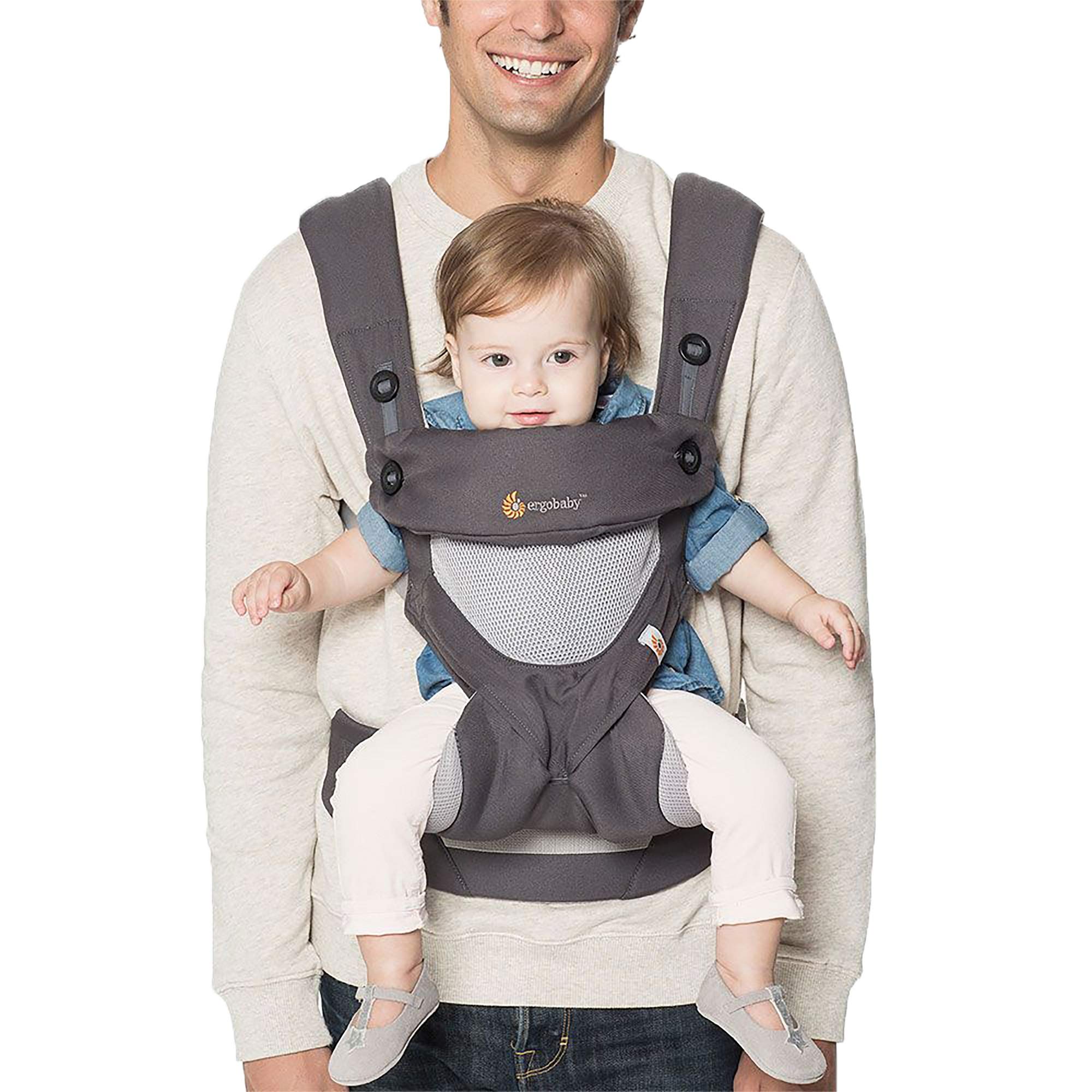 Foto 2 pulgar | Cangurera para bebe Ergobaby 360 con Soporte Lumbar - Venta Internacional
