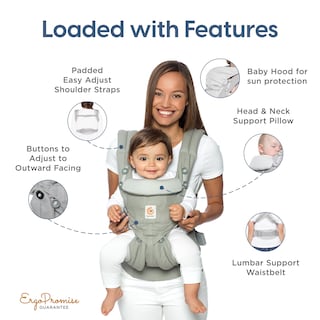 Foto 3 | Cangurera para Bebe Ergobaby Omni - Venta Internacional