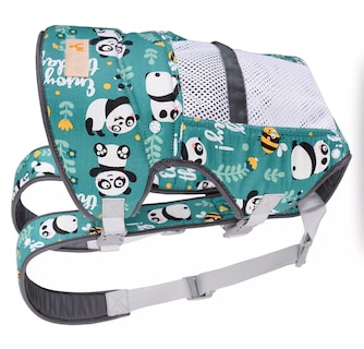 Foto 4 | Cangurera Para Bebe Mochila Ergonomica Multifuncional Verde Diseño De Pandas