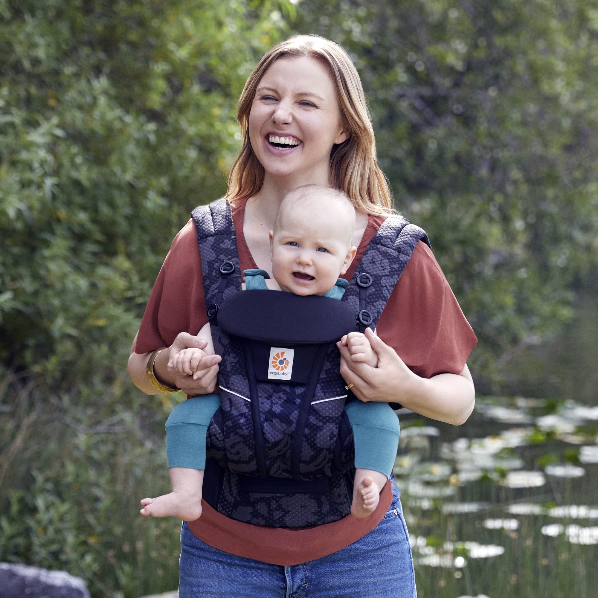 Foto 3 | Portabebés Ergobaby Omni Breeze Para Recién Nacidos Y Niños Pequeños - Venta Internacional.