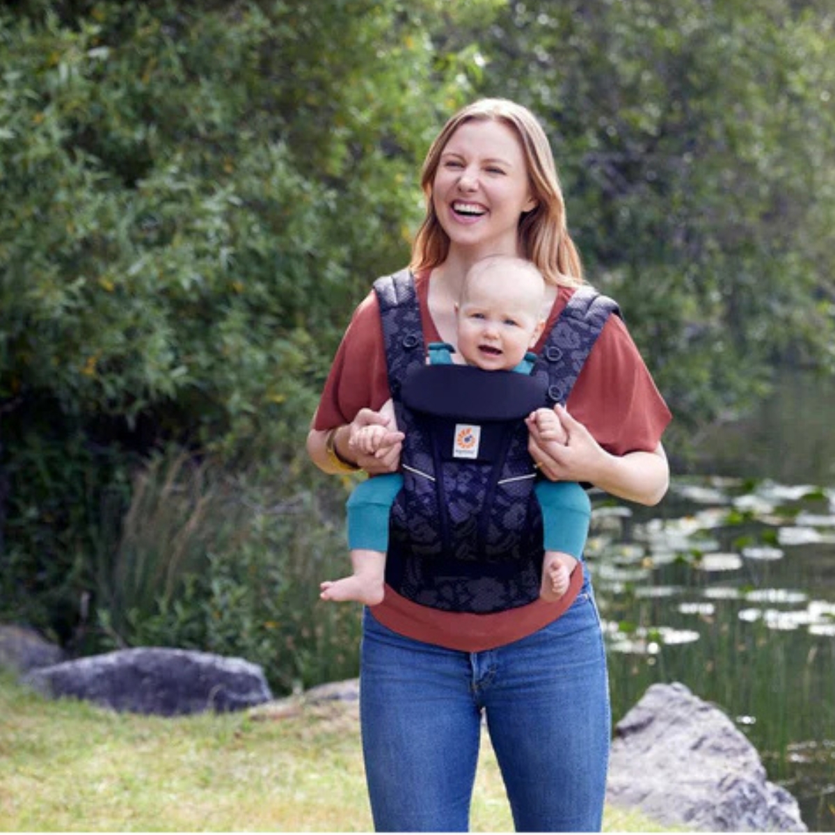 Foto 7 | Ergobaby Portabebés Ergonómico Omni Breeze