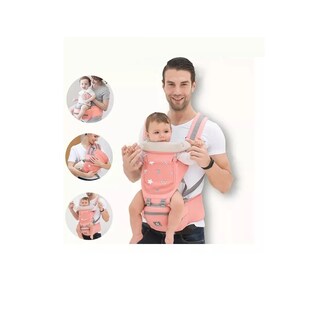 Foto 2 | Cangurera Portabebés Ergonómica Para Bebés De 3 A 18 Meses Eo Safe Imports Esi-17072 Naranja