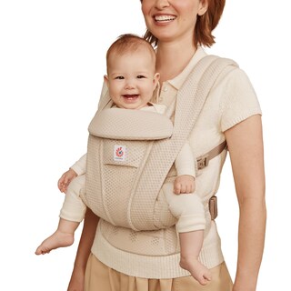 Foto 1 | Portabebés Ergobaby Omni Deluxe Malla Transpirable Beige - Venta Internacional