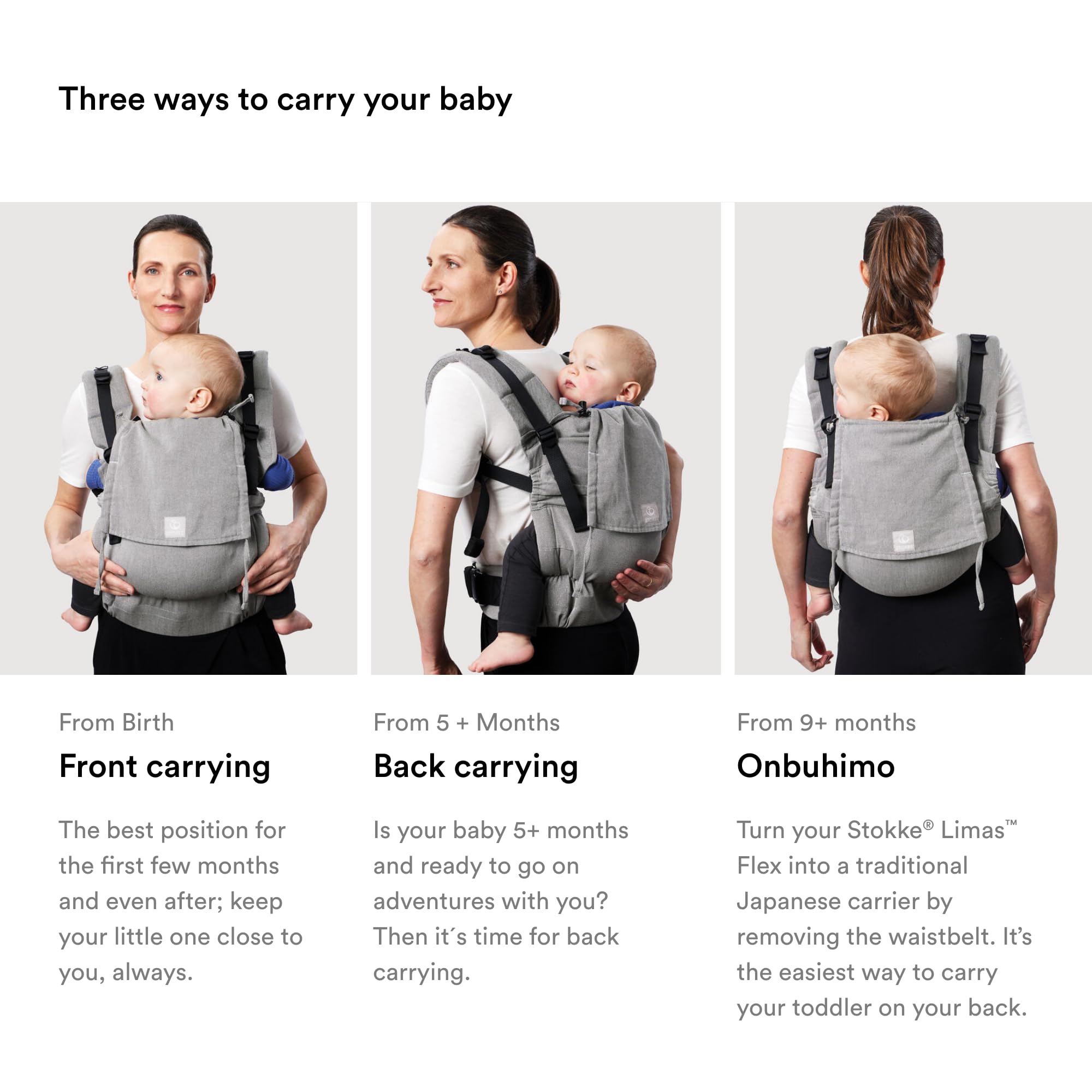 Foto 4 | Portabebés Stokke Limas Flex Leopardo Lilac Ocs 1 a 20 Kg - Venta Internacional